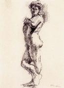 Henri Matisse Standing nude oil